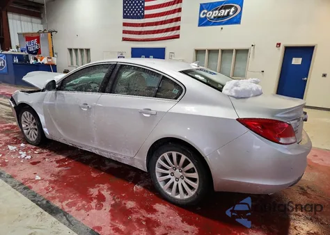 2011 Buick Regal Cxl из США, поврежденный, VIN W04GS5EC8B1003485